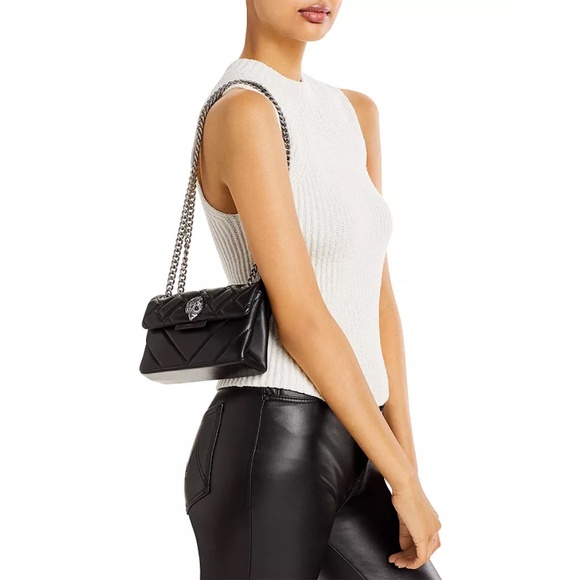Kurt Geiger London Kensington Mini Leather Crossbody Bag - Picture 7 of 10
